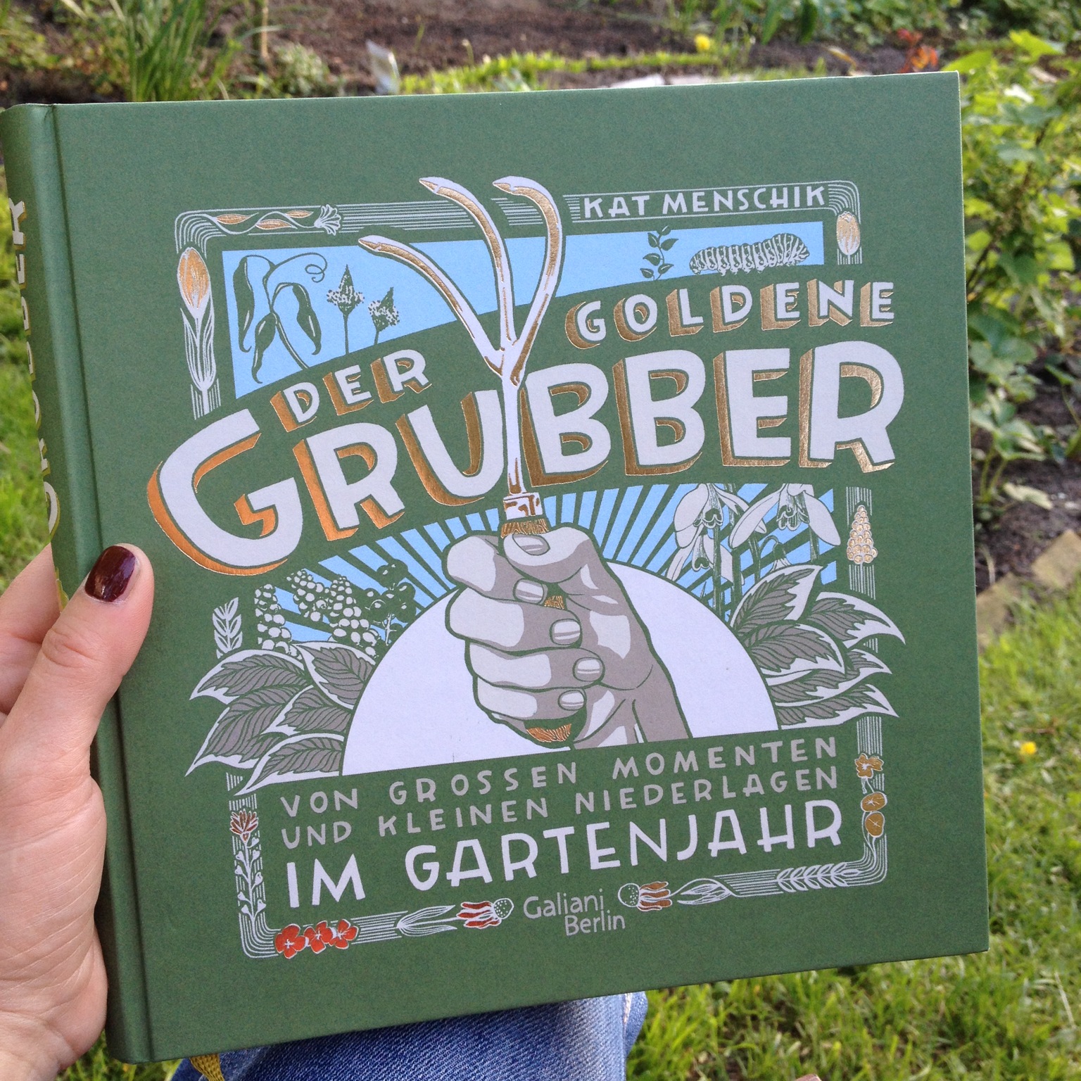Gartenbuch quietschvergnügt & puppenlustig